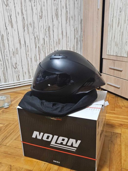 Мото Каска Nolan N60-6 Sport Black - Мат(S size) ECE 22.06