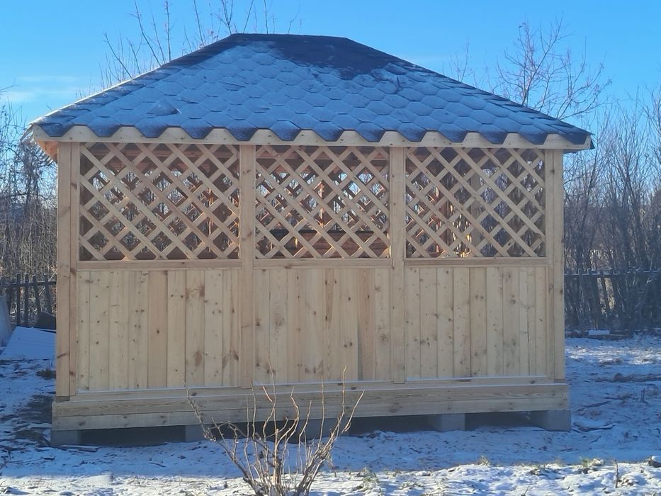 Беседка изготовим