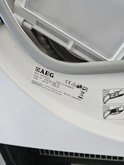 Сушилня с термопомпа AEG protex plus