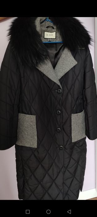 Стеганный плащ. Разм:  48 - 50