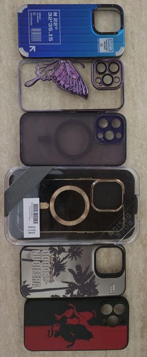 Калъфи за IPhone 13 Pro - 6 броя