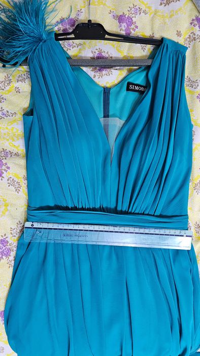 Rochie seara turcoaz