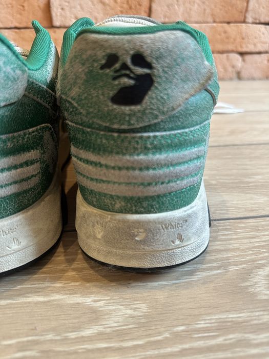 Adidasi Off White Out Of Office Leather Green