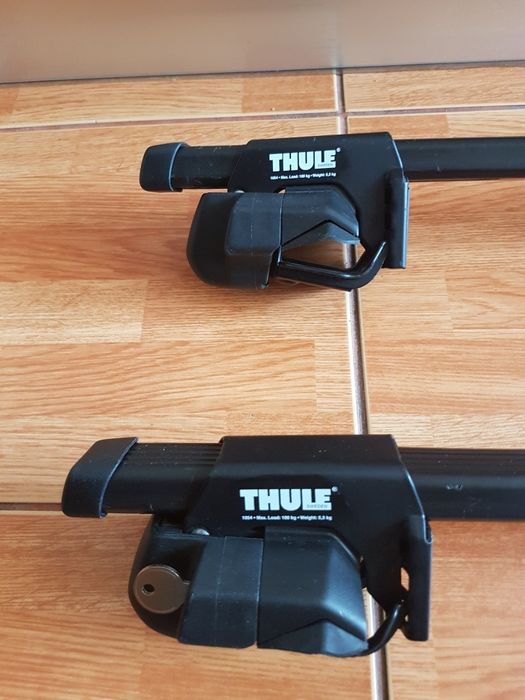 Pentru auto cu bare pe plafon 1m intre ele +/-  Thule bare portbagaj