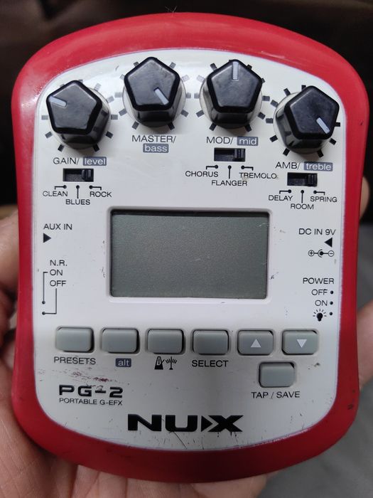 Гитарный процессор Nux pg2
