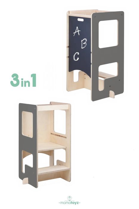 Учебна кула Монтесори 3в1 НОВО!