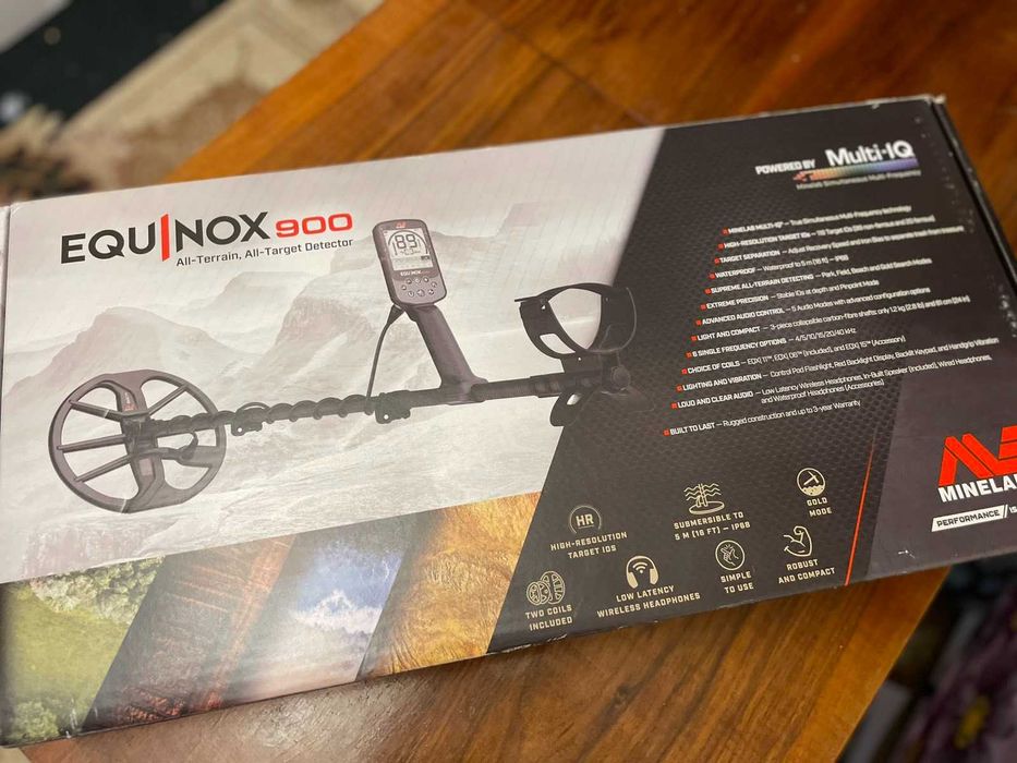 Металотърсач Minelab Equinox 900  С Гаранция