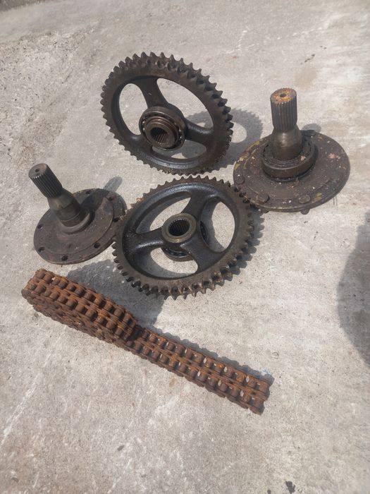 pinion 16b dublu / lanț gal 16b dublu