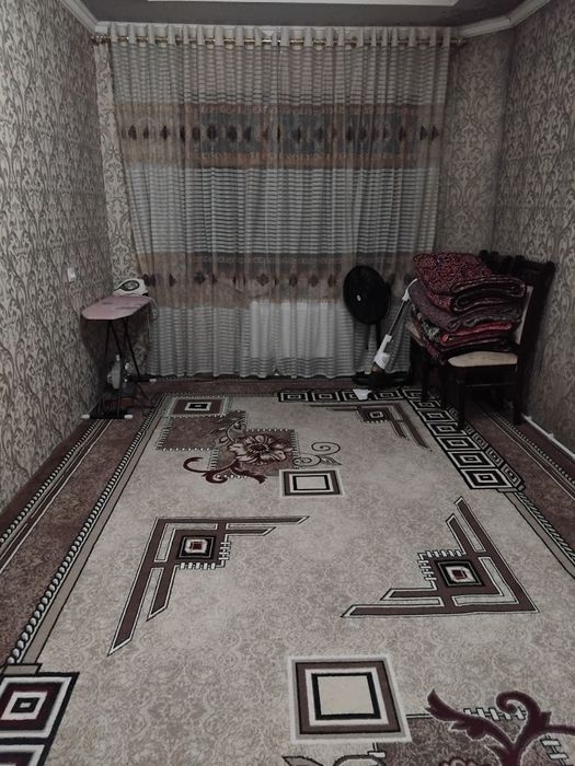 Карниз и тюль за 200