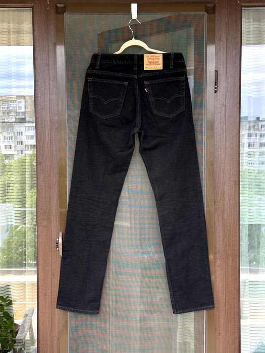 Мъжки дънки LEVI'S / 505 Regular Fit Straight Leg (Made in USA) - размер W33 / L34, Отлично състояние