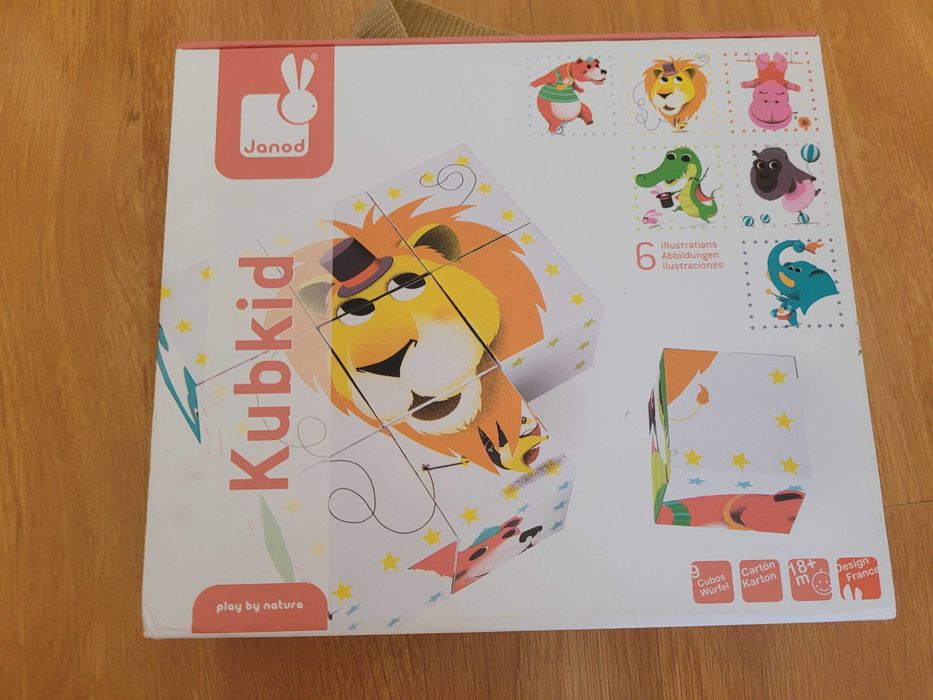 Puzzle cub pentru copii 18luni +