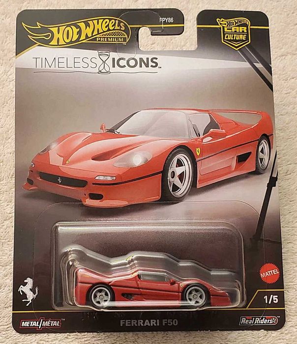 Hot Wheels Premium Timeless Icons FERRARI F50
