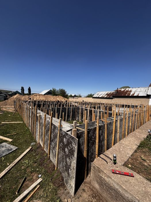 Заливка фундамента под ключь!