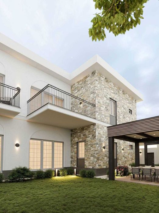 Продается роскошный загородный дом  в скандинавском стиле.