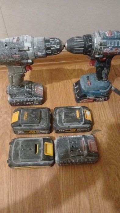 Шуруповёрт и боргалками