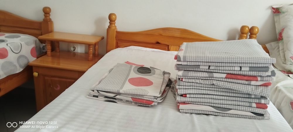 Продавам чаршафи и калъфки, ранфорс!!!