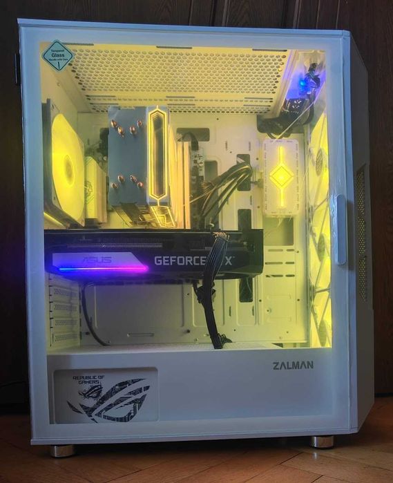 Геймърски компютър Ryzen 5600x, GeForce RTX 3060ti, 32gb ddr4,1tb nvme