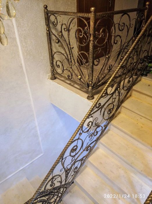 Перила металлические