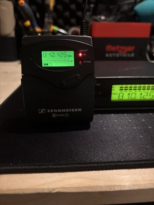 Sistem wireless Sennheiser EW 300 – Receiver + Transmițător, ideal instrumente