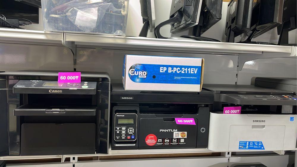 Обслуженные принтера МФУ hp canon xerox Samsung