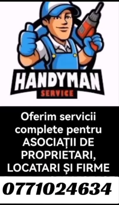 Handyman- Întreținere și reparații