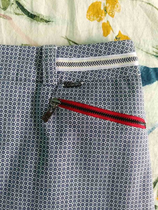 Три елегантни поли на бг. марката " Данини" в синя гама р-р 44