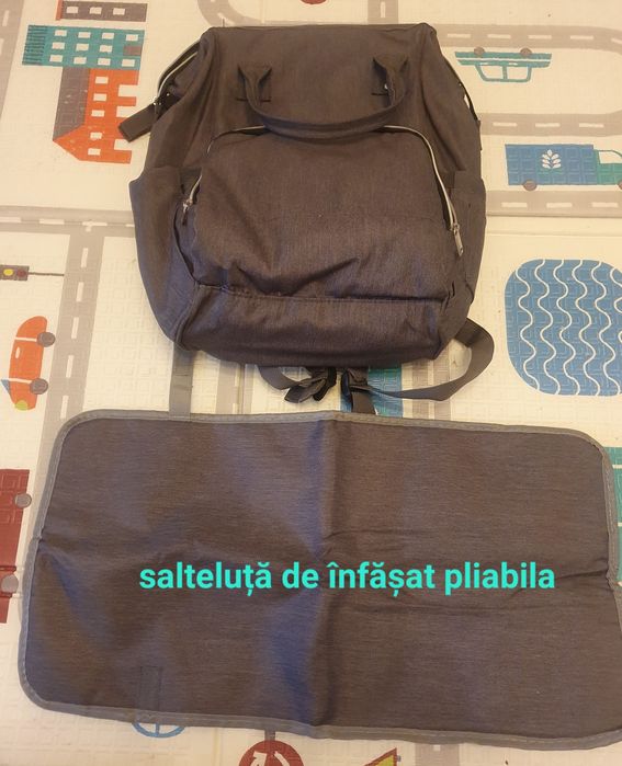 Vând Rucsac cu accesorii, , multiple compartimente -2 bucăți