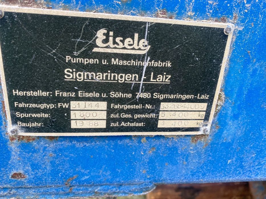 Bazin cisterna pentru apa 4400 litri