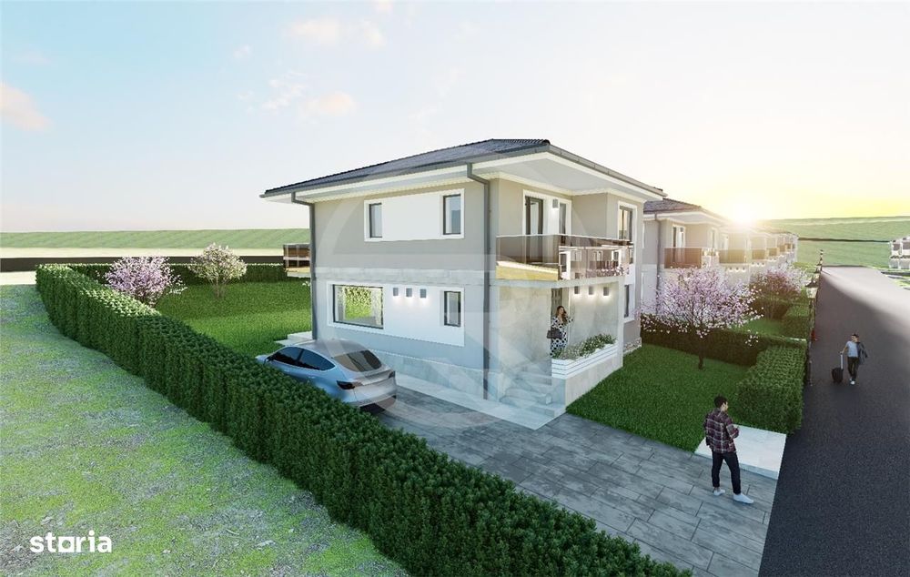 Casa Individuala situata in Chinteni,120 mp utili + suprafata teren 50