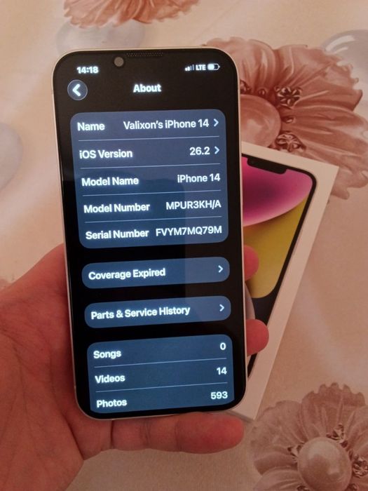 Iphone 14 ideal holatda