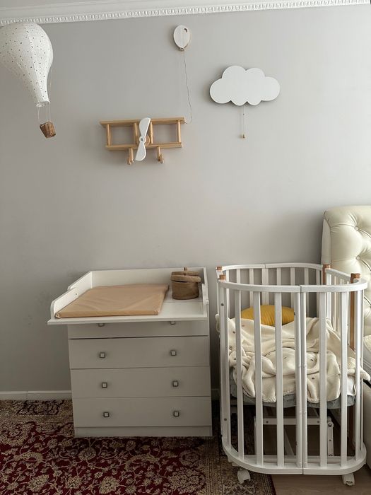 Манеж + Пеленальный стол