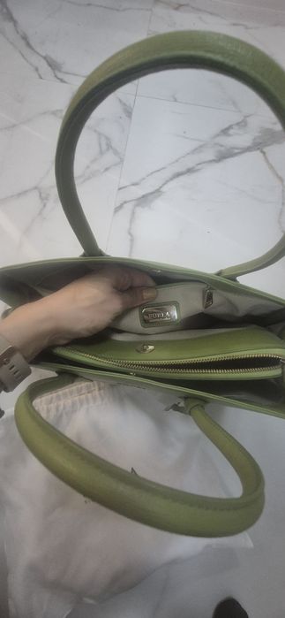 Furla чанта Tessa leather tote