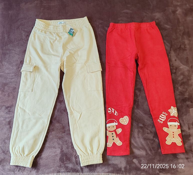 Lot 15 haine de iarnă fetița, mărimea 122.