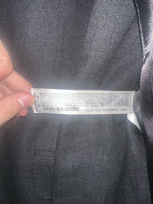 Мужское палто Zara