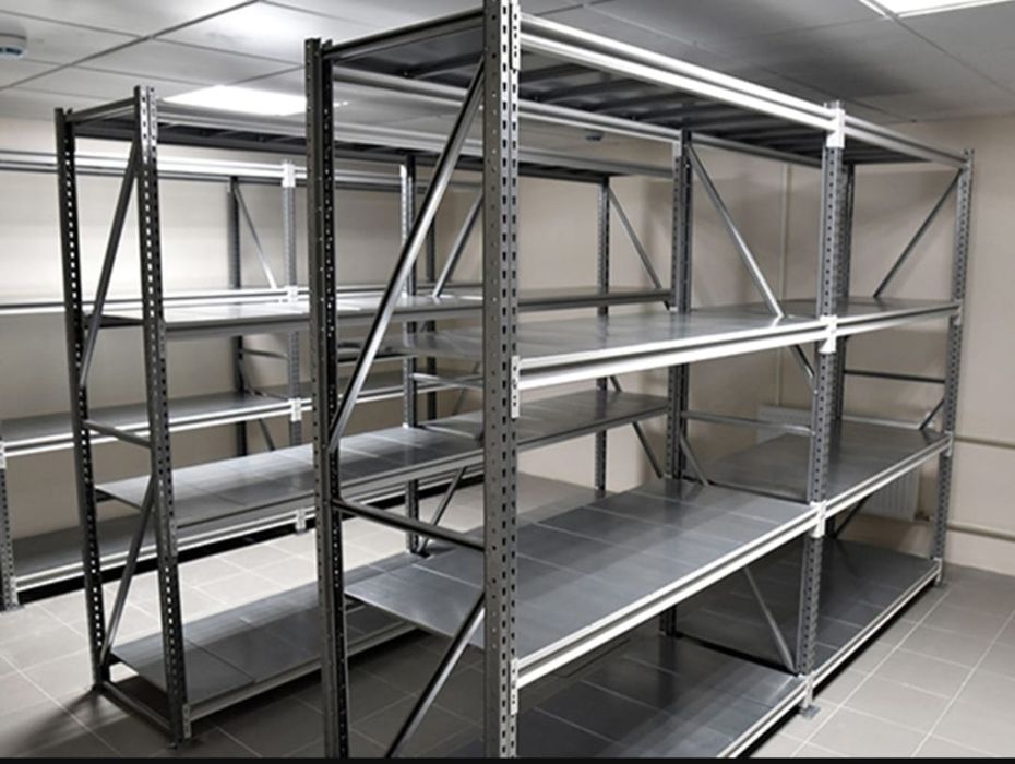 Стеллаж ар турли размерде.