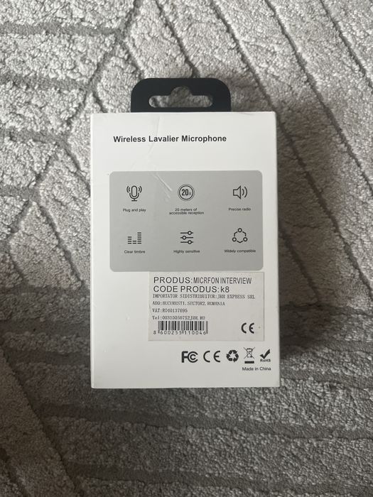 Wireless microphone Lavalier original