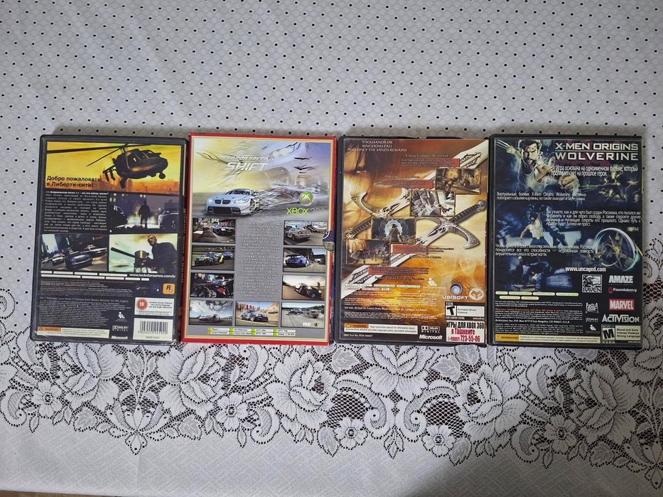 Диски на xbox 360