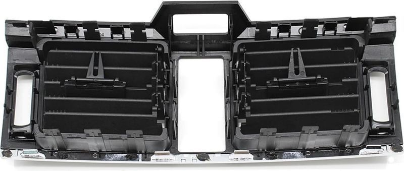 Преден централен въздуховод, Mercedes, W204, С Навигация, Черен