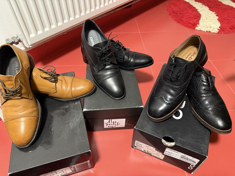 Pantofi denis si zee lane piele natura