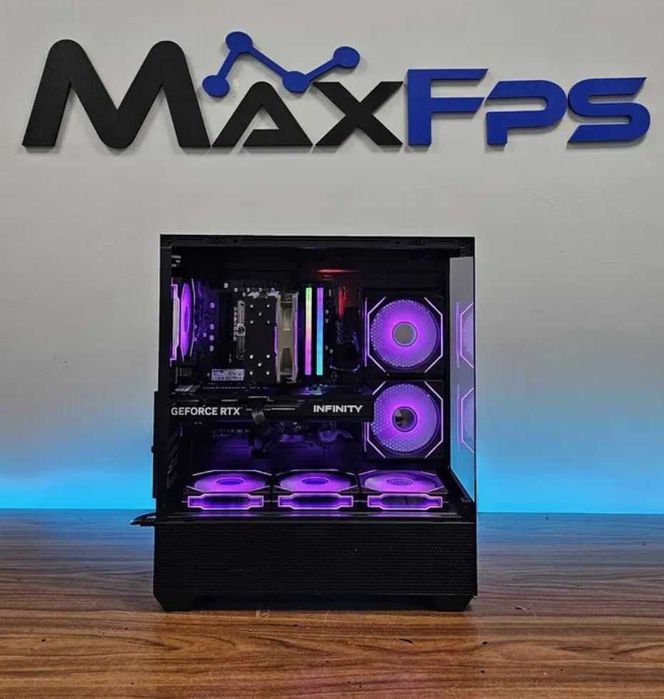 Геймърски компютър! RTX 5060TI 16GB / Intel i5-13400F / 32GB RAM - Нов