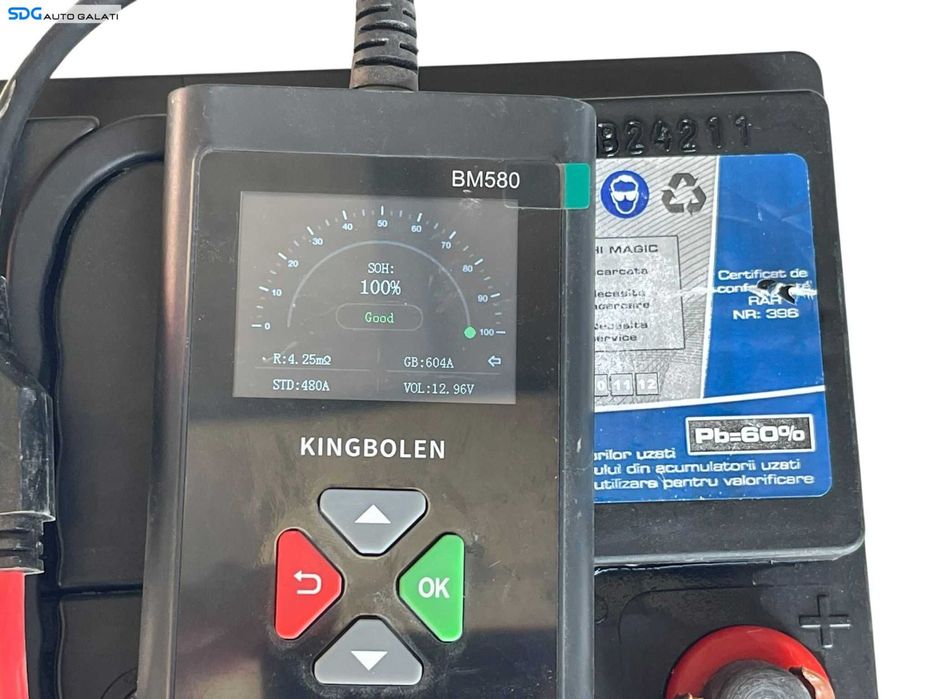 Baterie Acumulator Auto 62AH 600A Caranda Suprema Volkswagen Audi Seat Skoda Ford Opel Toyota BMW Mercedes Renault Peugeot Dacia [B4494]