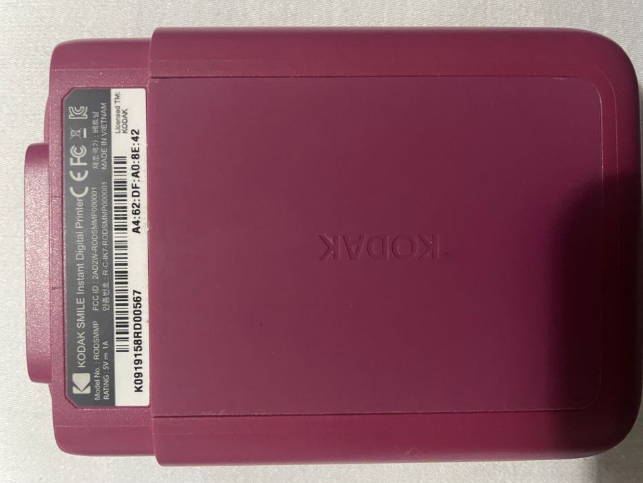 Kodak Smile Instant Digital Printer