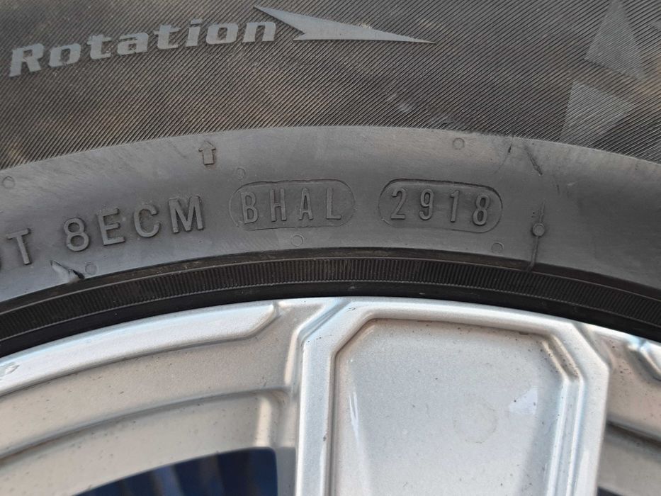 Jante BMW X3  G01 cu anvelope iarna 225/60 R18