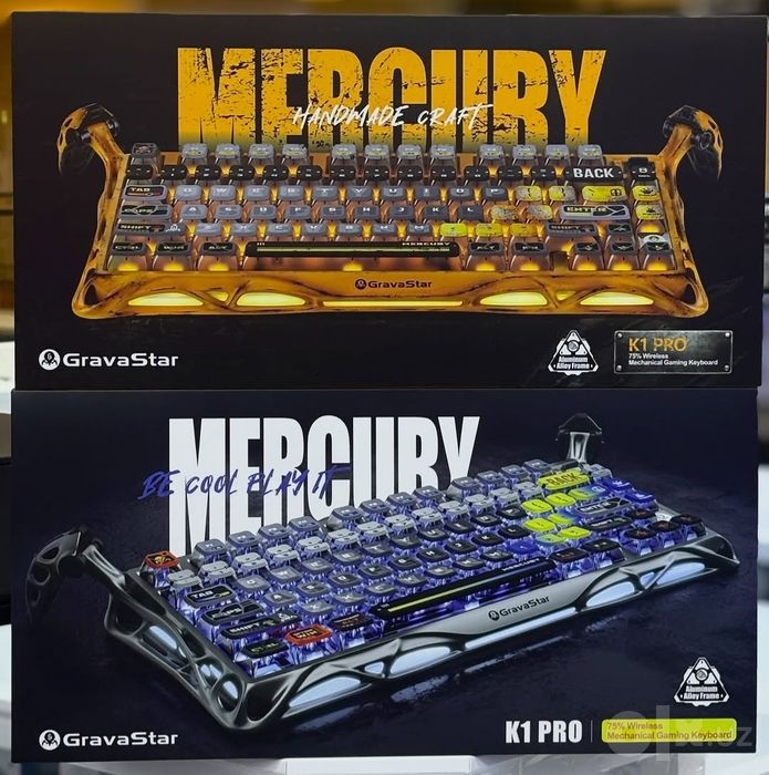 Gravastar k1 pro silver Магнитная Клавиатура (1шт)