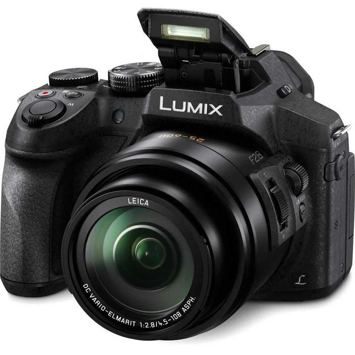 Aparat foto digital Panasonic Lumix DMC-FZ300, Senzor BSI MOS, 12.1MP, 4K, Negru,sigilat