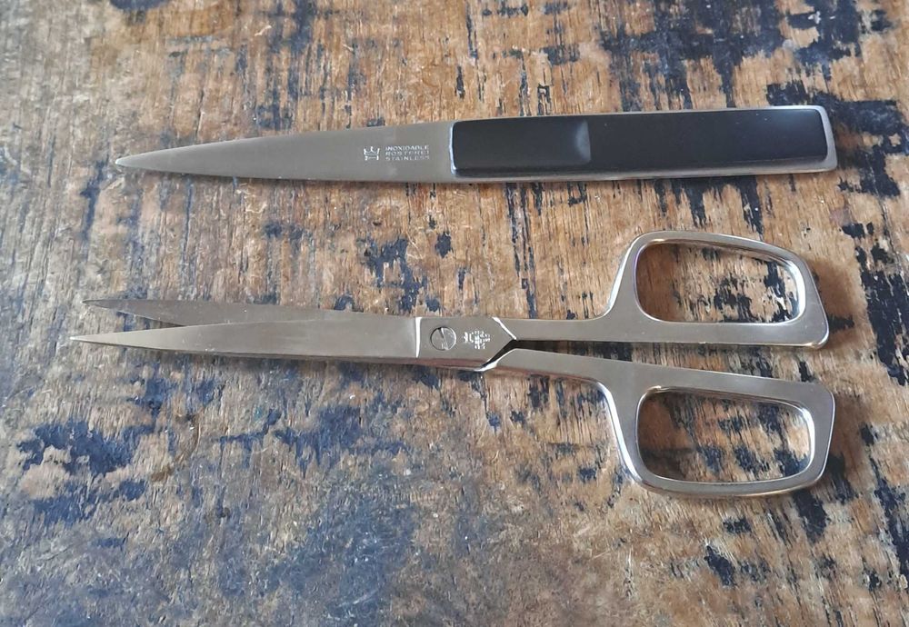 моливник с термометър, ножица, нож писма Хенкелс Henkels Германия