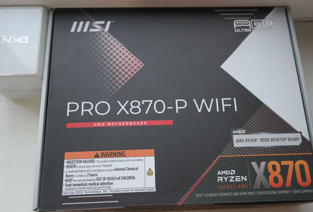 Msi PRO x870-p WiFi AMD am5