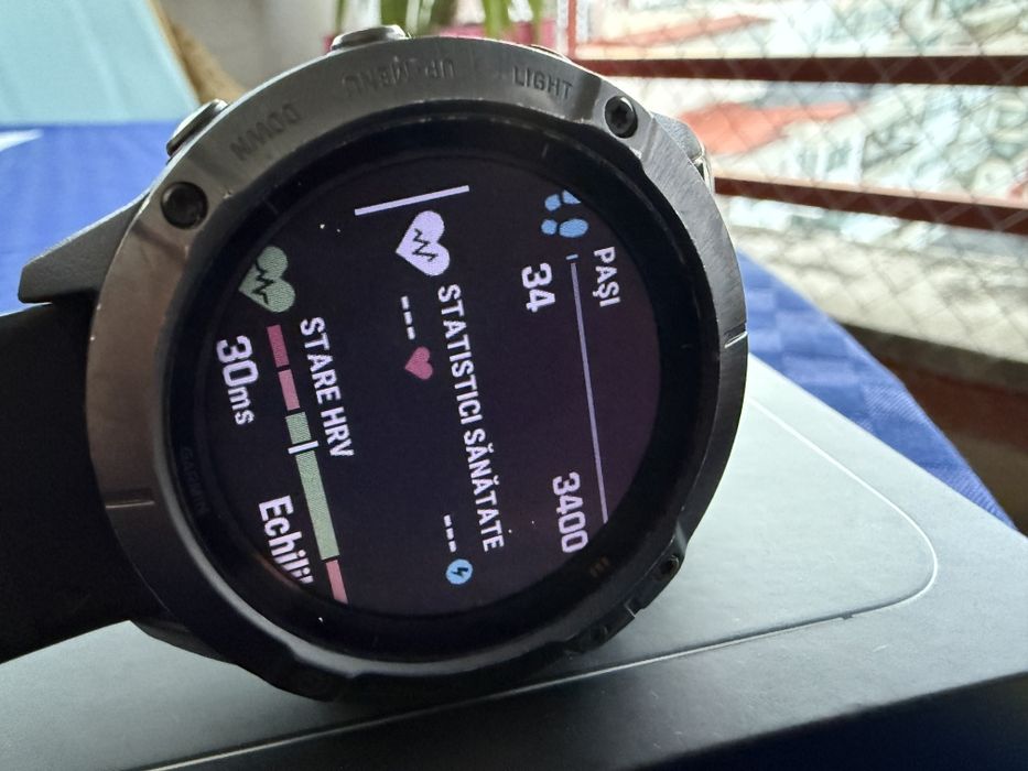 Garmin Fenix 6X Pro Solar Titanium 100m Water resist