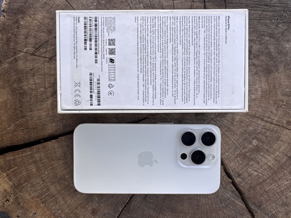 Iphone 15 Pro White Titanium 256 GB