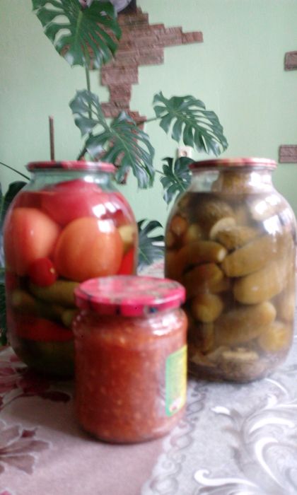 Домашние заготовки.